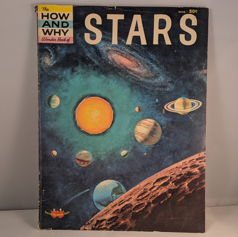 Vintage The How And Why Wonder Book of Stars